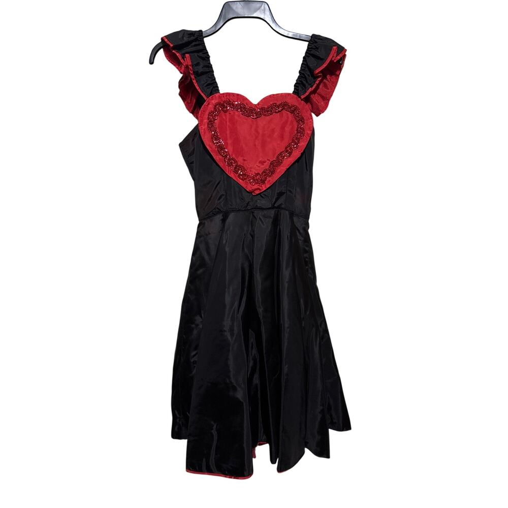 Debra Read Heart Dress Multicolor Tulle XS